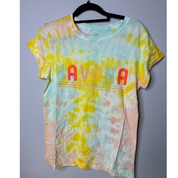 NWT Recycled Karma Havana Tie Die T-Shirt Sz S - Picture 1 of 2